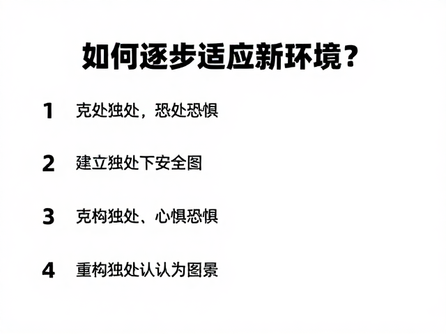 如何逐步适应新环境?克服独处恐惧与行为问题专业咨询指南