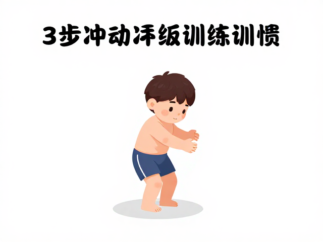 孩子爱跳跃扑抱？3步冲动控制训练，改掉坏习惯