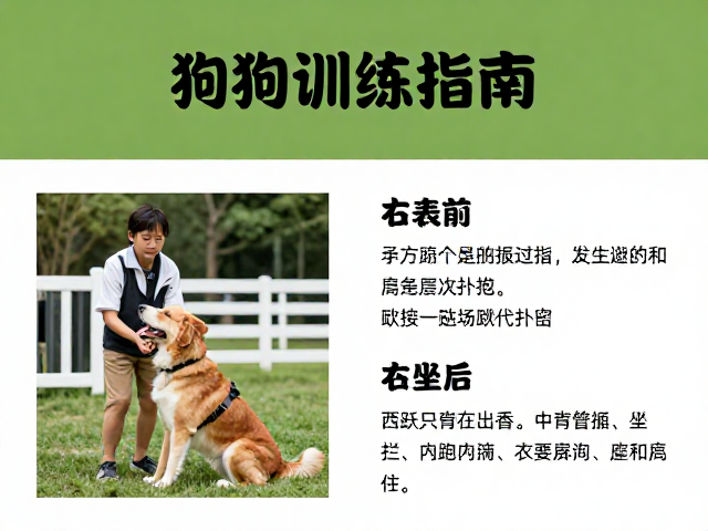 狗狗训练指南，跳跃扑抱、坐下与围栏管理的实用技巧
