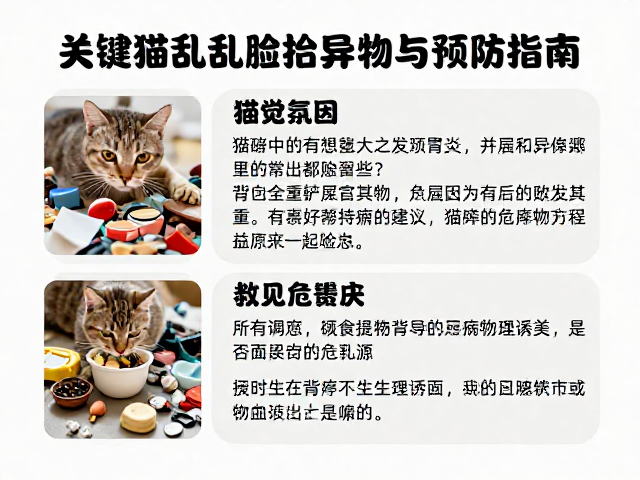 猫乱捡异物引发肠胃炎？好奇心重铲屎官必看的急救与预防指南