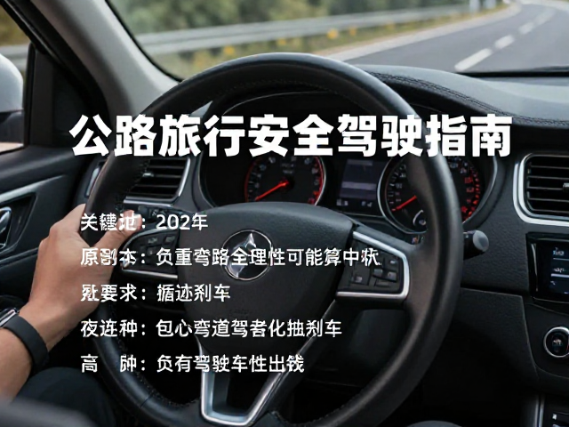 循迹刹车，负重弯道控车，公路旅行安全驾驶指南