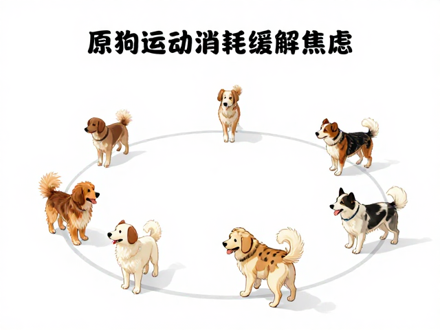 狗狗原地转圈是训练不当？用充足运动消耗缓解焦虑