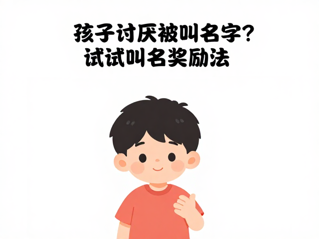 孩子讨厌被叫名字?试试叫名奖励法,快速识别自身名字,建立正向反馈