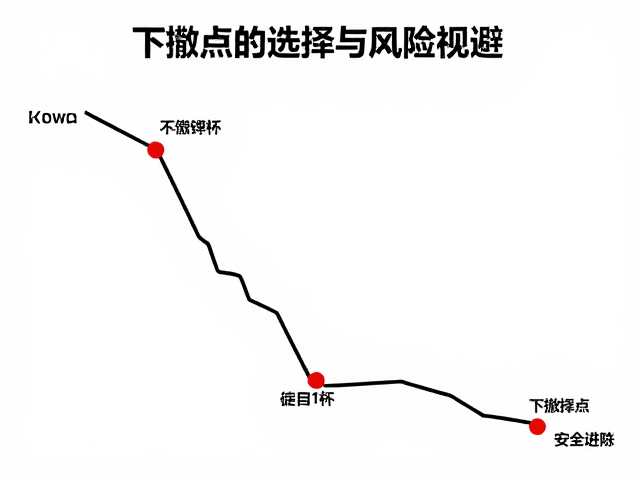 关键节点解析:下撤点的选择与风险规避