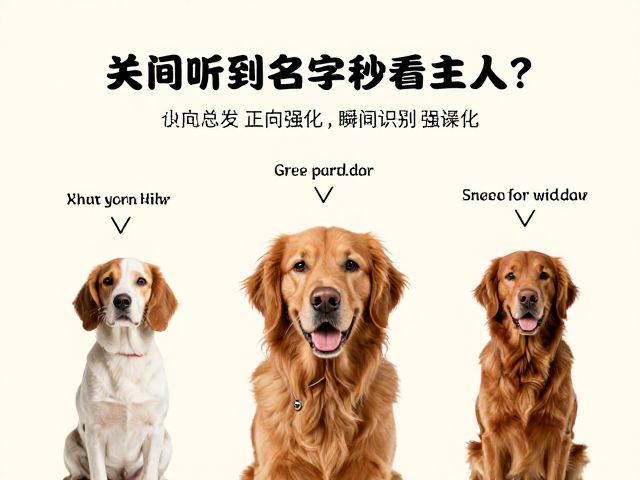 狗狗听到名字秒看主人?3步正向强化,让它瞬间识别并回应你