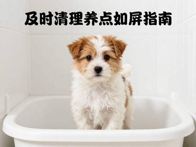 2-3月龄幼犬室内定点如厕指南,及时清理异味养成好习惯