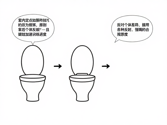 室内定点如厕技巧,利用奖励零食应对个体差异,加速训练进度