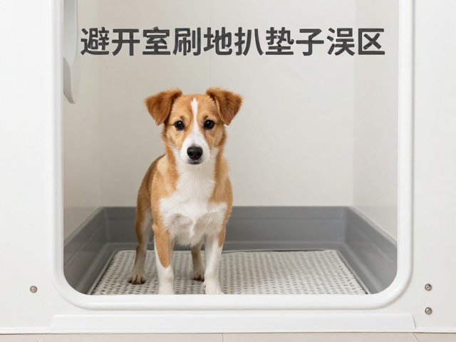 狗狗室内定点如厕,避开刨地扒垫子误区,错过时机绝不事后责罚