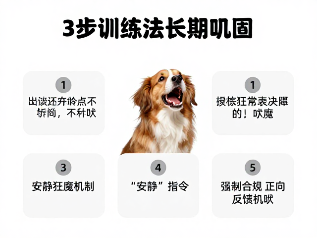 建立&ldquo;安静&rdquo;指令的正向反馈机制