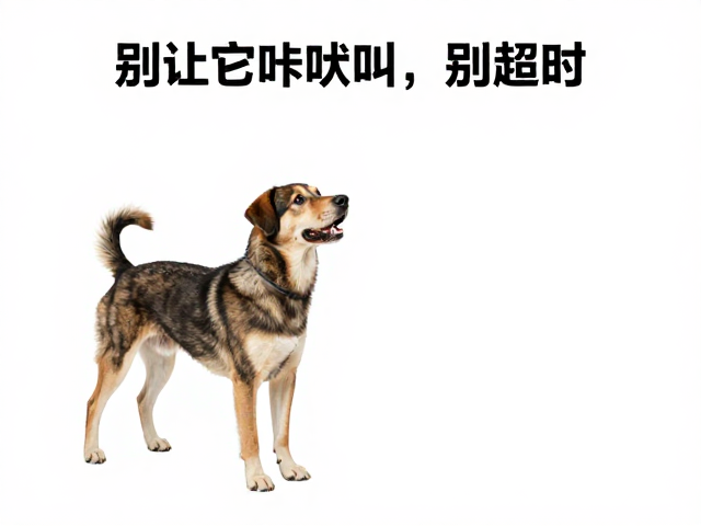 避免吠叫：建立无声互动的默契