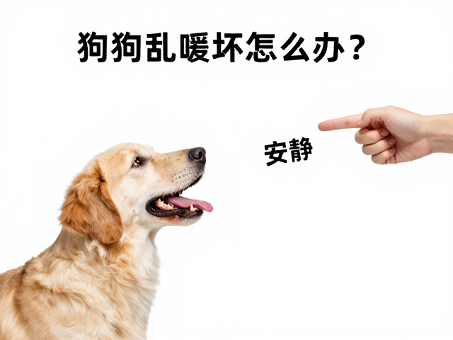口令手势与&ldquo;安静&rdquo;指令的从近到远训练