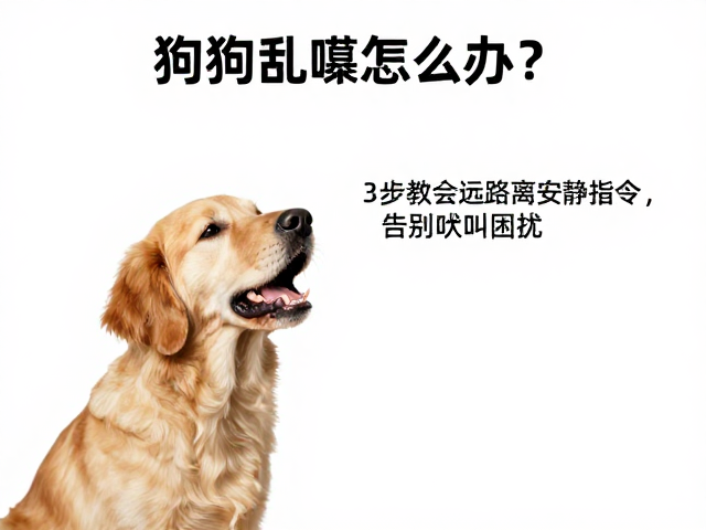 处理顽固吠叫与常见误区
