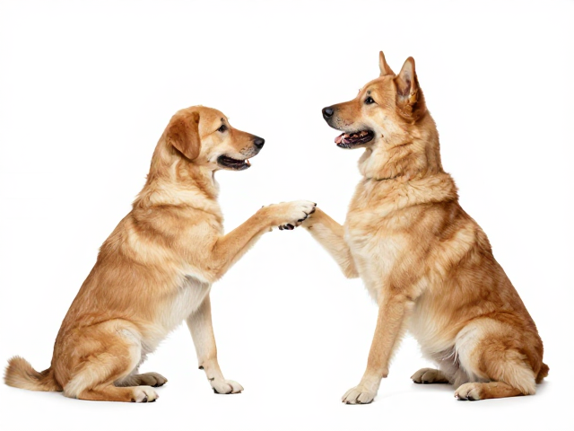 成年犬坐下握手训练,3步礼貌互动法,轻松养成高情商狗狗
