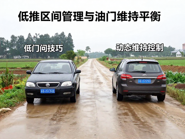 湿滑土路控车技巧,低扭区间管理与油门维持平衡详解