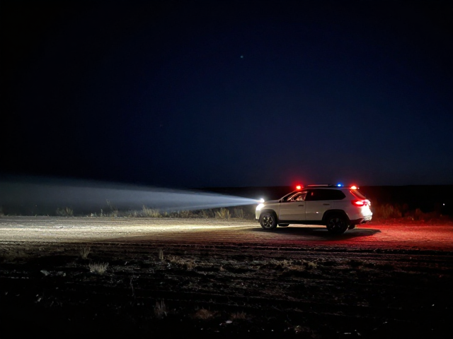 深夜荒原驾车，辅助射灯与拖挂灯如何提升夜间路面纹理与障碍物识别