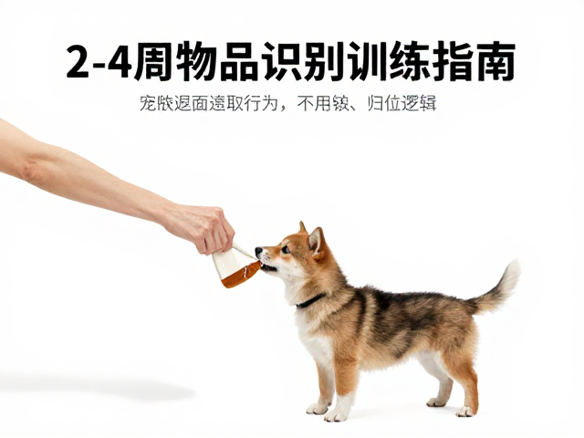 宠物衔取物品不主动返回?2-4周物品识别训练指南