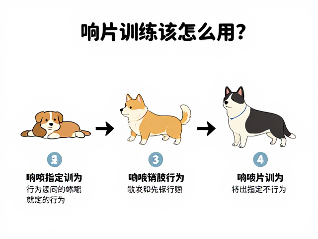 响片训练怎么用？衔取指定单一物品，3步标记正确行为
