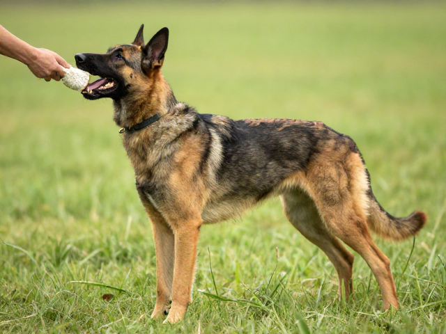 训犬技巧，如何避免强迫叼取，逐步增加取物距离