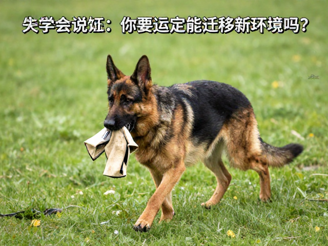德国牧羊犬能迁移新环境吗？衔取指定物品训练助其快速适应