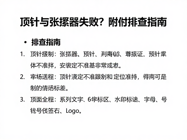 顶针与张紧器失效？安装定位不准是主因，附排查指南