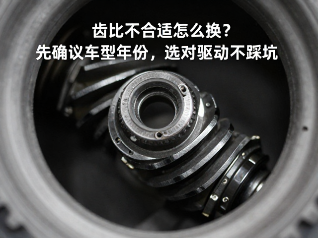 齿比不合适怎么换?先确认车型年份,选对驱动齿不踩坑
