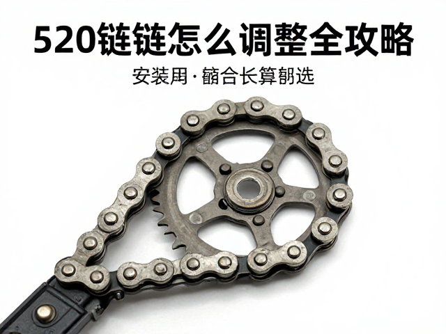 520链条怎么调松紧?齿盘安装与链条调整全攻略