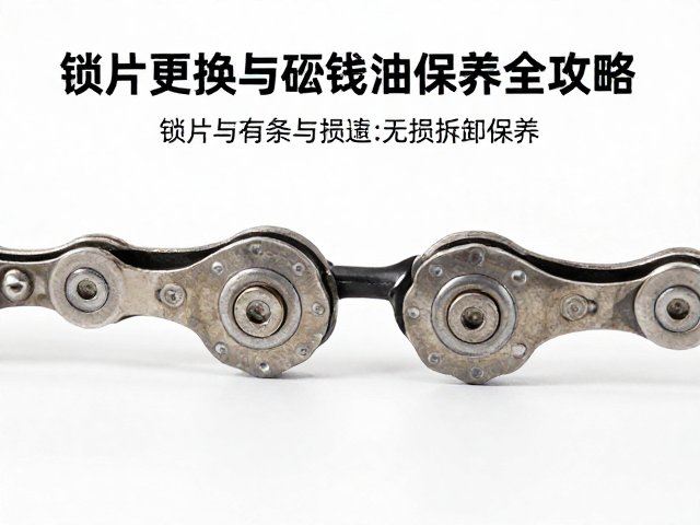 自行车链条松紧度怎么调?锁片更换与链条油保养全攻略