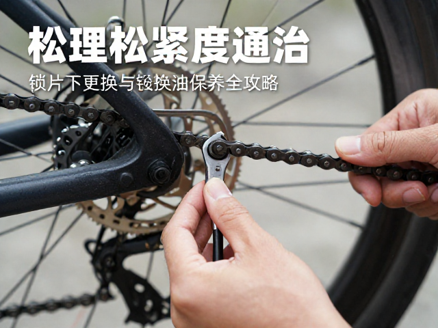 自行车链条松紧度怎么调?锁片更换与链条油保养全攻略