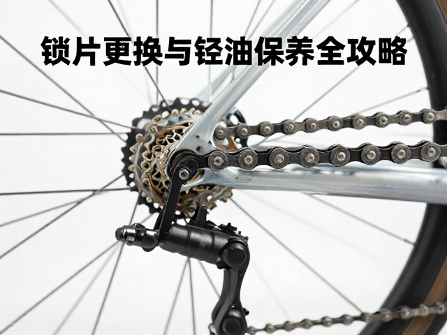 自行车链条松紧度怎么调?锁片更换与链条油保养全攻略
