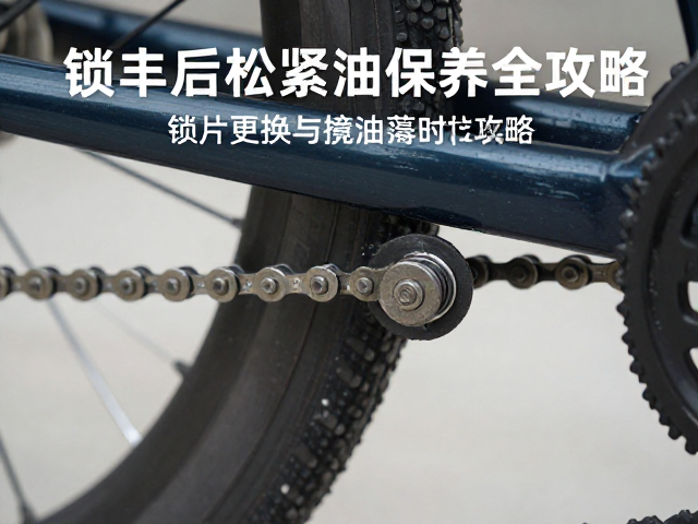 自行车链条松紧度怎么调?锁片更换与链条油保养全攻略