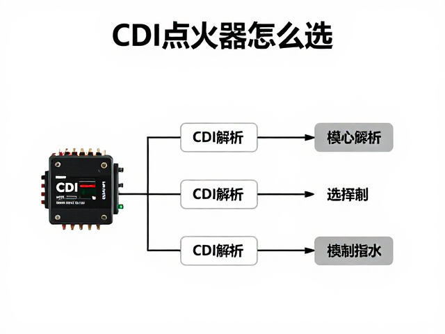 CDI点火器怎么选？电路模块解析与发动机型号对应指南
