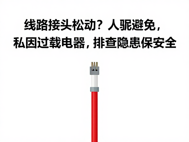 线路接头松动？避免私接过载电器，排查隐患保安全