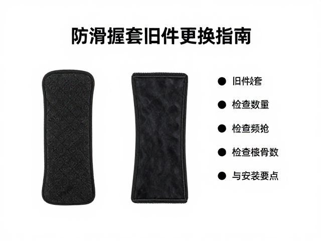 防滑握套旧件更换指南,检查套装数量与安装要点