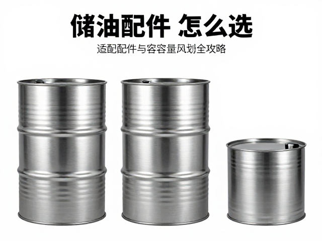 储油桶怎么选？适配配件与金属拉丝风格全攻略