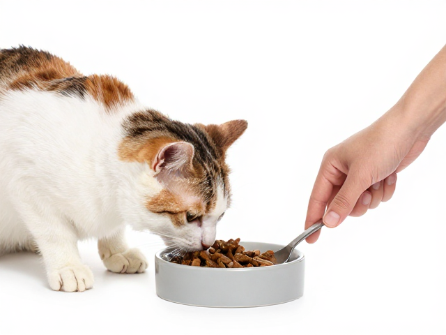 猫咪定点进食不挑食?3步训练上手停驻不乱窜,人手接触更亲人