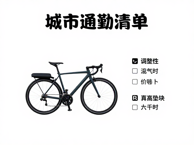 城市通勤骑行,升高垫块与车把夹码位置调整指南