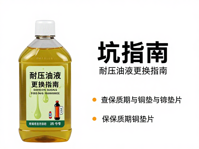 耐压油液更换指南，查保质期与铜垫片，避坑指南