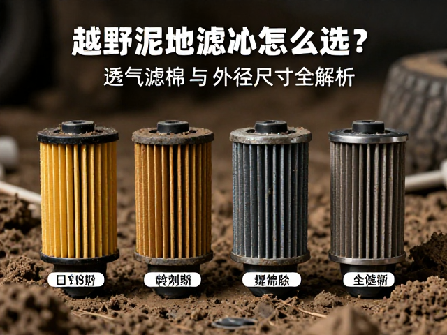 越野泥地滤芯怎么选?透气滤棉与外径尺寸全解析