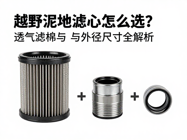 越野泥地滤芯怎么选?透气滤棉与外径尺寸全解析