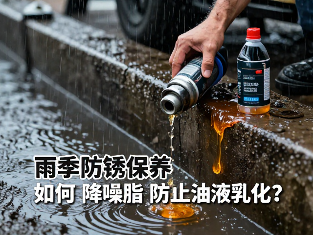 雨季防锈保养，如何通过降噪脂防止油液乳化？