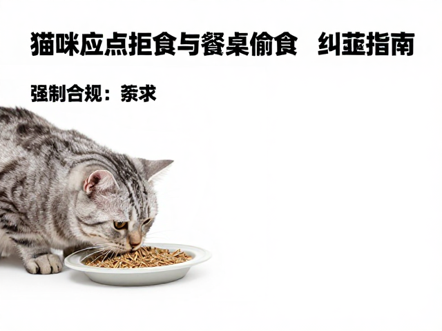 猫爪板定点磨爪,应对应激拒食与餐桌偷食纠正指南