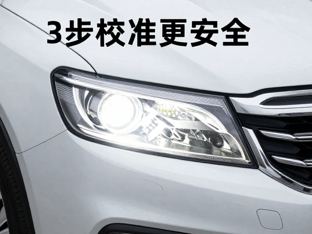 LED照明车灯如何调整灯光高度？3步校准更安全