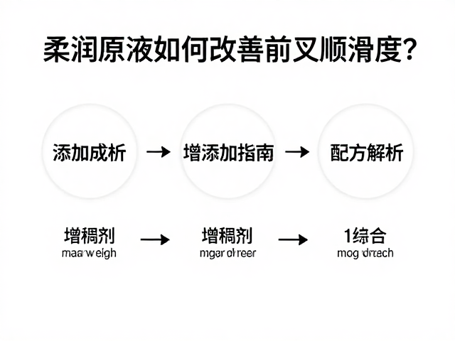 柔润原液如何改善前叉顺滑度?增稠剂添加指南与配方解析