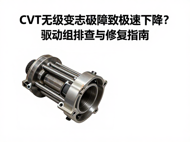 CVT无级变速配件故障致极速下降？驱动组排查与修复指南