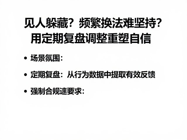 定期复盘：从行为数据中提取有效反馈