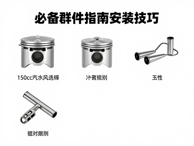150cc摩托车发动机活塞维修配件选购指南与安装技巧