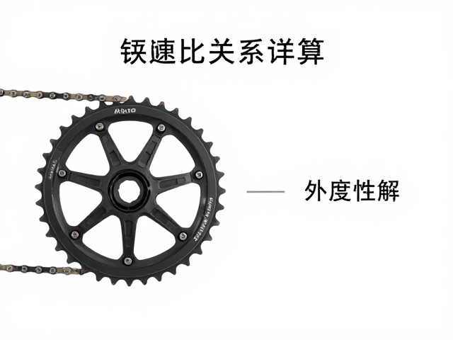 自行车链盘传动比怎么算?后牙盘齿数与速度的关系详解