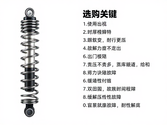 越野摩托车高碳钢弹簧选购指南,缓解压力簧故障与耐用性解析