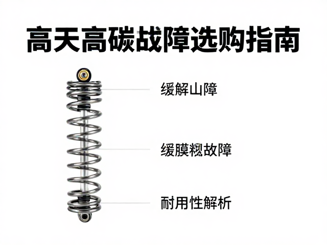 越野摩托车高碳钢弹簧选购指南,缓解压力簧故障与耐用性解析