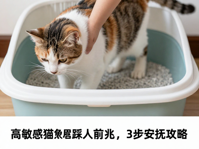 猫咪频繁踩人抓挠？高敏感猫猫砂盆不适？3步安抚攻略